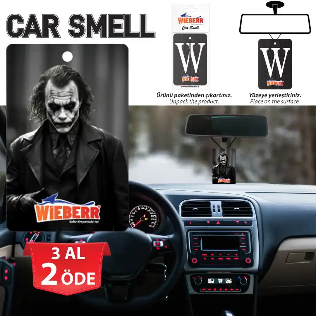 Joker Araba Kokuları: Kalıcı ve Çeşitli Ürünlerle Aracınızı Ferahlatın