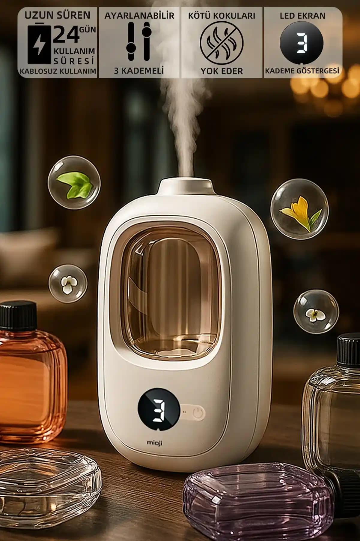 Mio Smell 2X Yeni Nesil Şarjlı Otomatik Oda Kokusu Makinesi Özellikleri ve Kullanım Kolaylığı