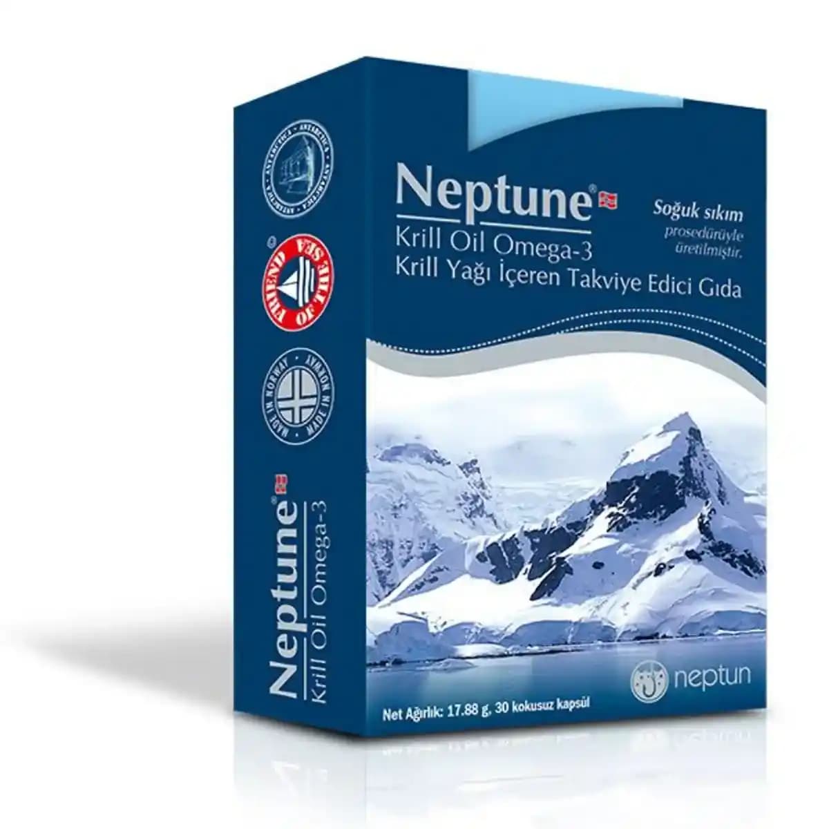 Neptun Krill Yağı: Omega-3 ve Antioksidan İçeriğiyle Sağlıklı Yaşam Destekçisi