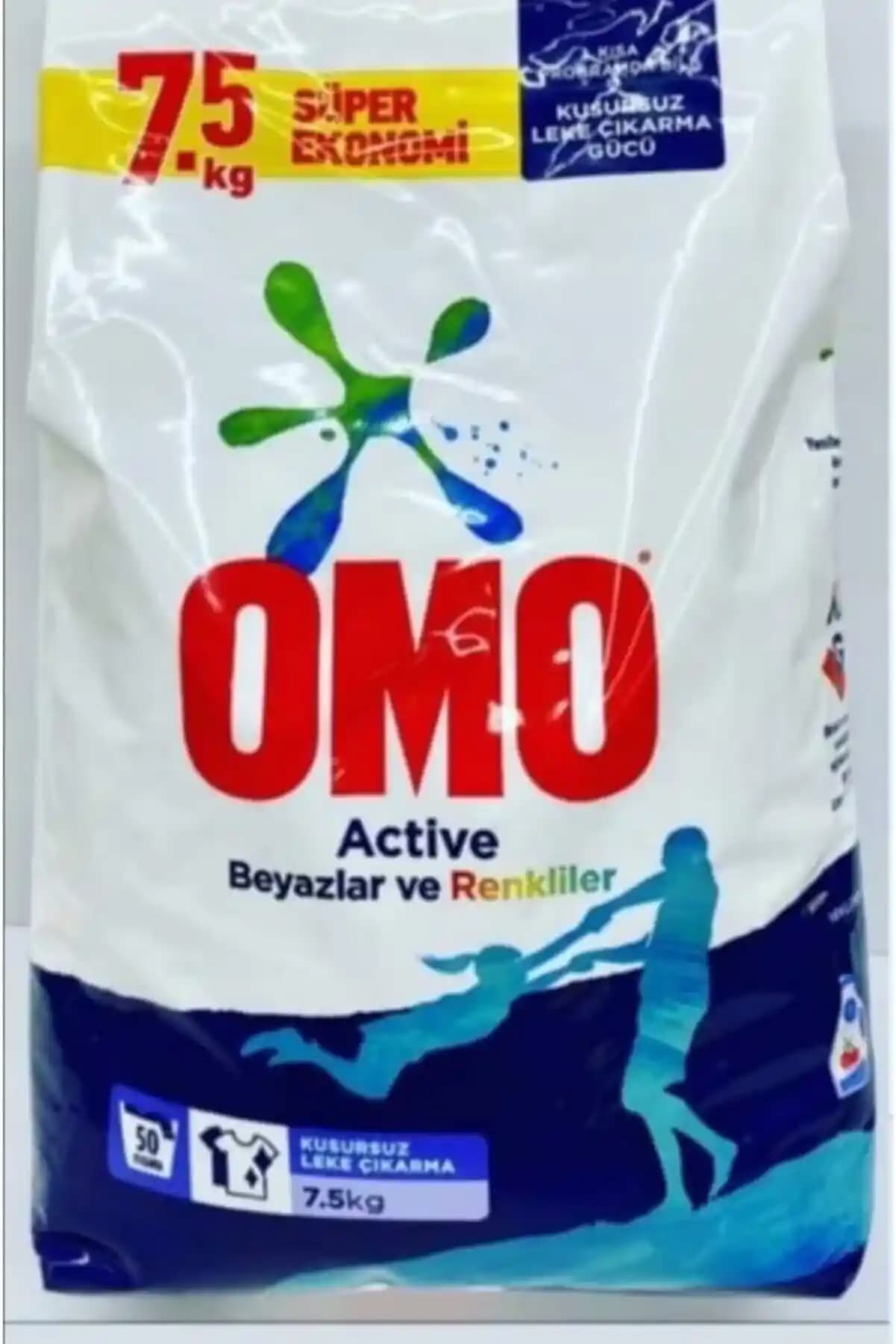 Omo 7.5 kg Active Çamaşır Deterjanı: Güvenilirlik ve Çok Yönlülük Özellikleri