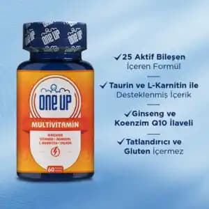 One Up Multivitamin: Günlük Sağlık Destekçisi ve Vitamin Takviyesi Rehberi