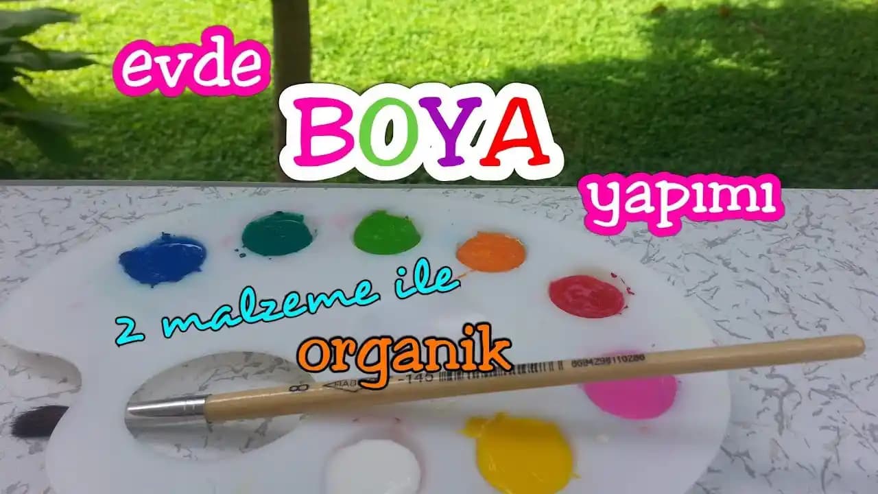 Organik Parmak Boyası Nedir ve Çocuklar İçin Neden Güvenlidir