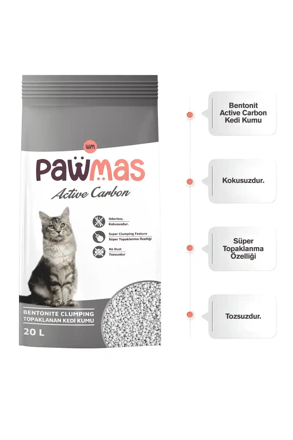 Pawmas Kedi Kumu: Yüksek Emicilik ve Kolay Temizlik Özellikleriyle Güvenilir Seçenek