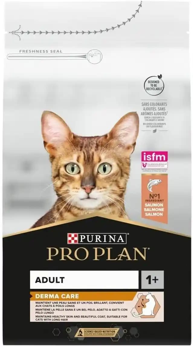 Pro Plan Derma Care Somonlu Kedi Maması ile Tüy Sağlığını Destekleyen Çözüm