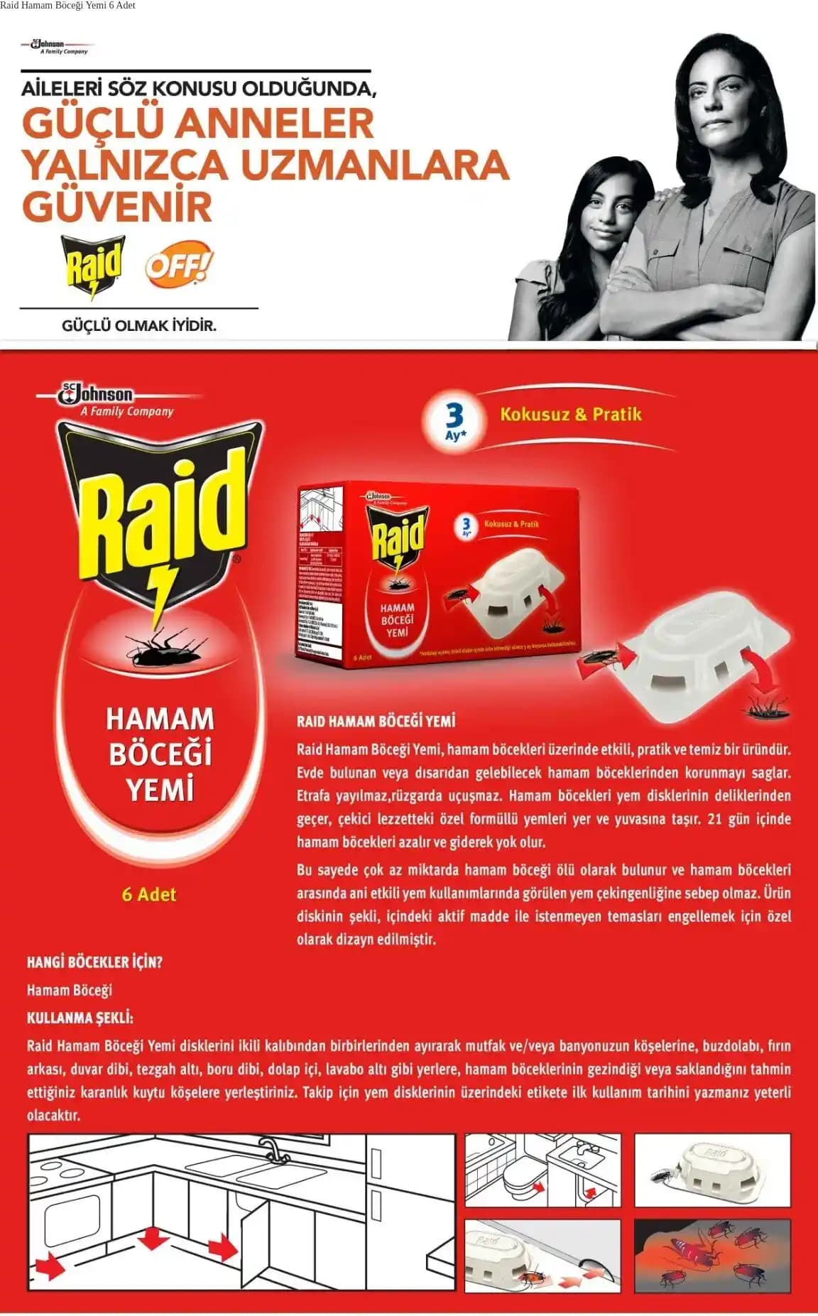 RAID Böcek Tabletleri: Kullanım Alanları ve Güvenlik İpuçlarıyla Etkili Mücadele