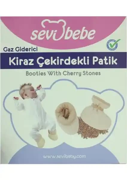 Sevi Bebek Kiraz Çekirdekli Patik: Doğal ve Hafif Bebek Ayakkabısı Seçenekleri