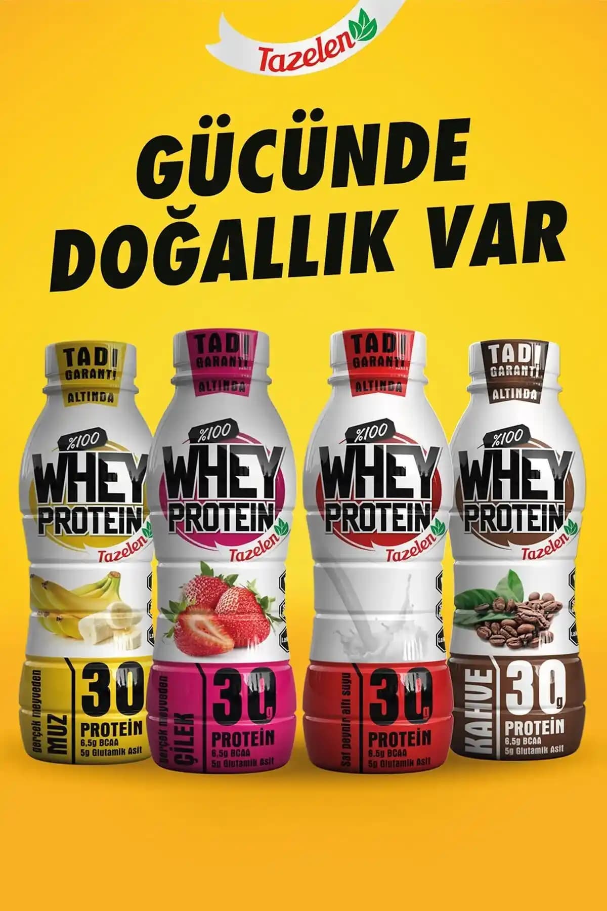 Tazelen Whey Protein Takviyesi: Sağlıklı Yaşam ve Spor İçin Yüksek Kaliteli Destek