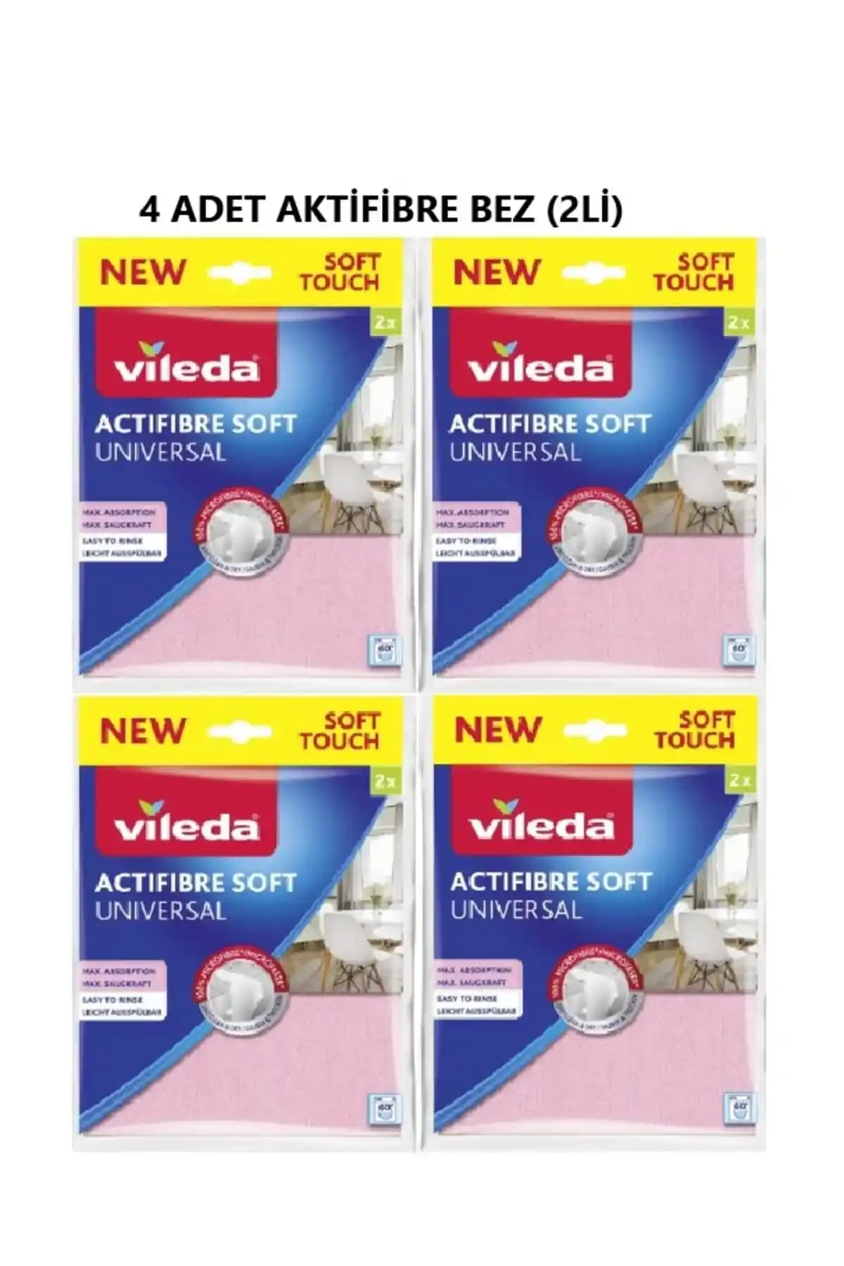 Vileda ActiFibre Mikrofiber Bez ile Etkili ve Ekonomik Temizlik Çözümleri