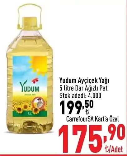 Yudum Ayçiçek Yağı Piyasa Konumu ve Sağlıklı Kullanım Özellikleri