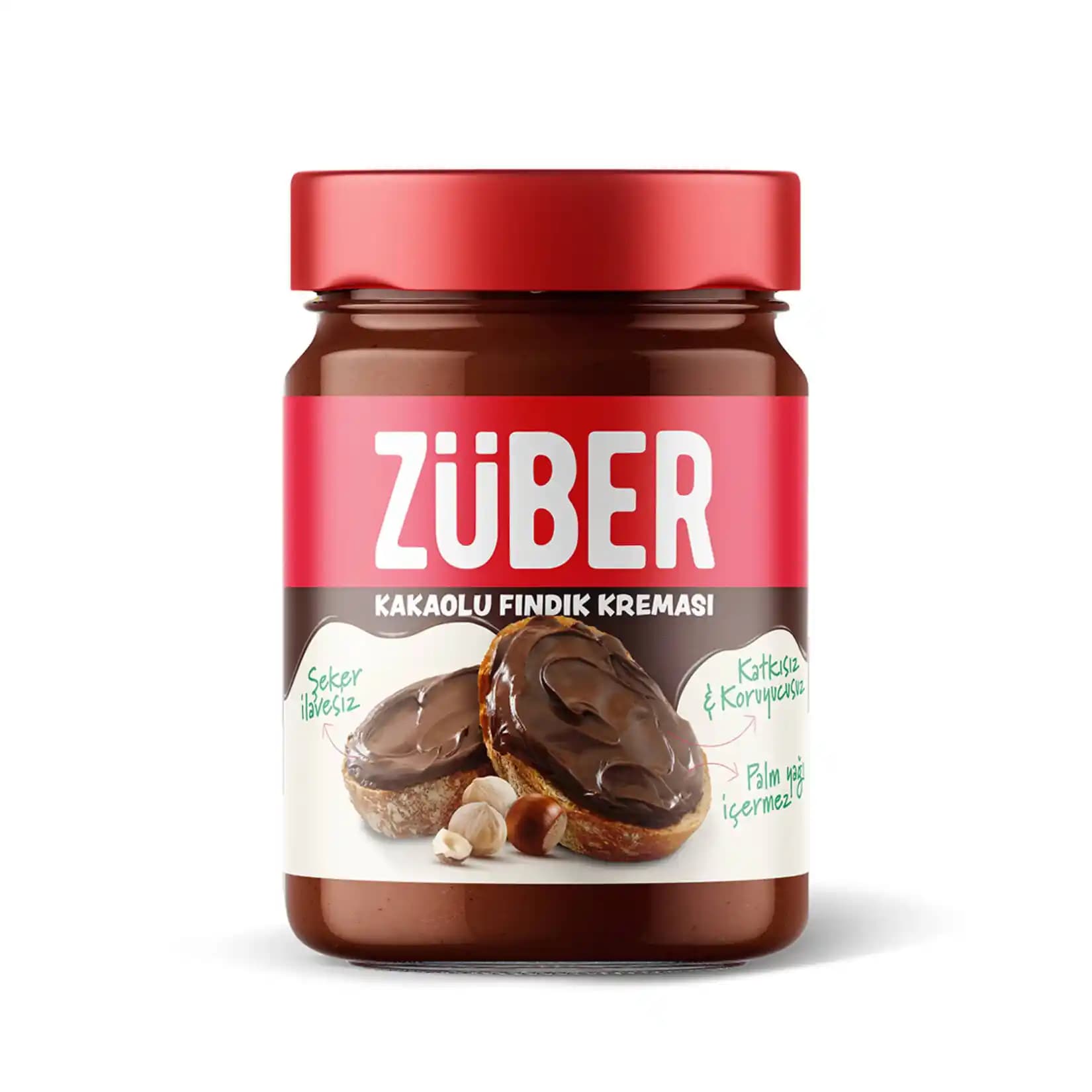 Züber Kakaolu Fındık Kreması: Marketlerde Satılan Doğal ve Çok Yönlü Tatlı Malzemesi