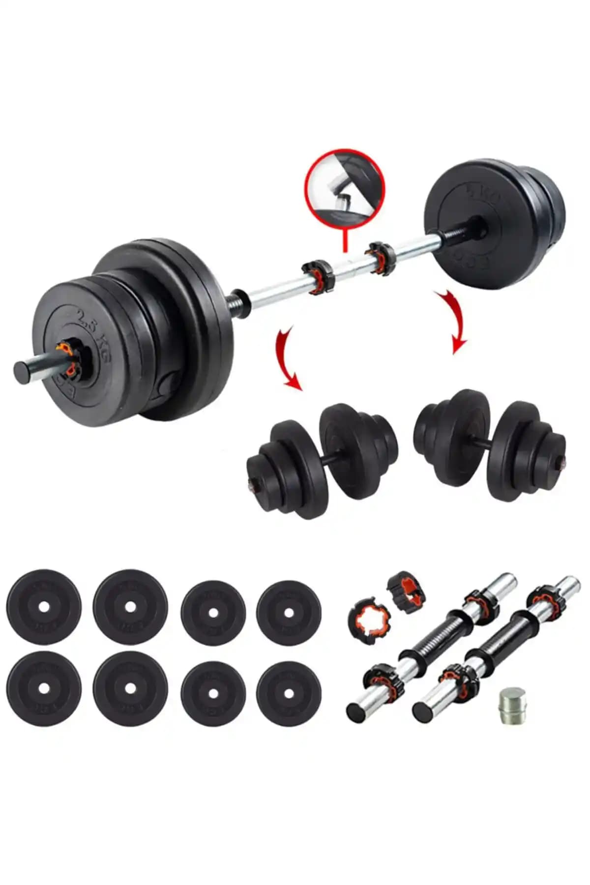 ECG 32 Kg ve 35 Kg Çok Amaçlı Halter Setleri Karşılaştırması ve Kullanıcı Yorumları