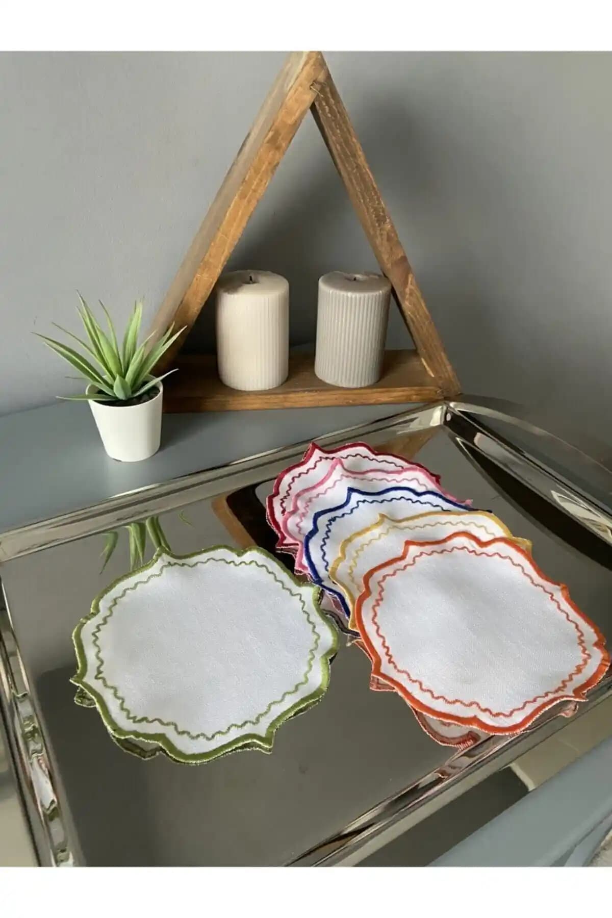 Galata İstanbul Galatateks Kokteyl Peçete Seti Şıklık ve Zarafet Sunar