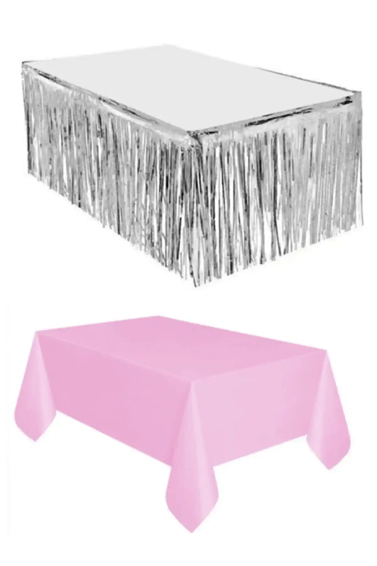 Güzmüş Metalize ve Parti Dolabı Püsküllü Masa Eteği Karşılaştırması