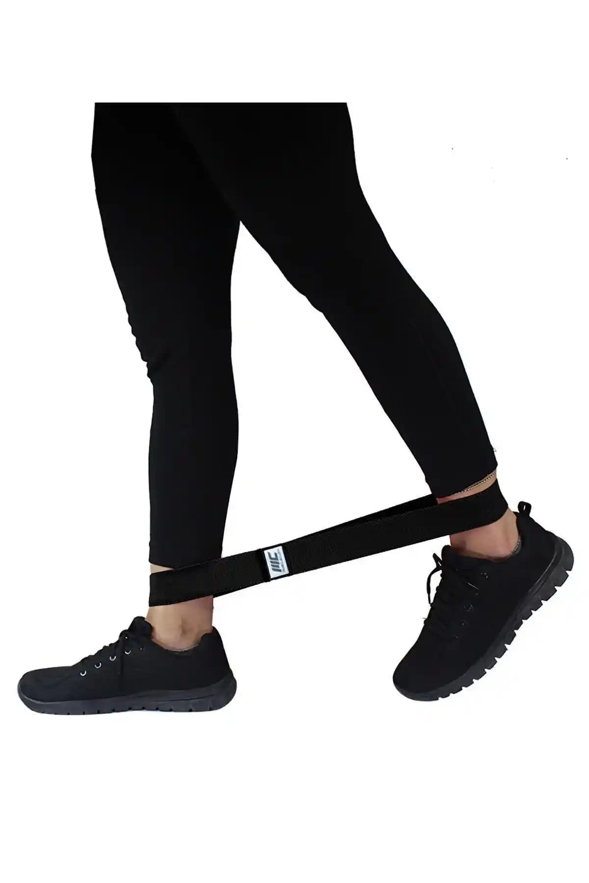 MUSCLECLOTH Direnç Bantları Karşılaştırması Siyah Çok Sert ve Pembe Orta Sert