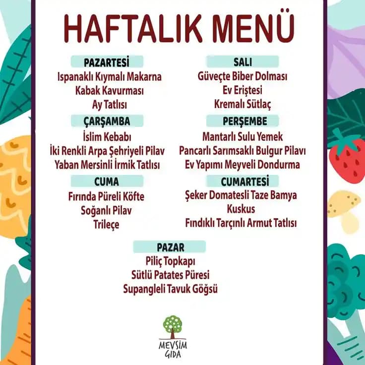 Günlük Yemek Planlaması: Esnek ve Pratik Yöntemlerle Yemek Hazırlama Rehberi