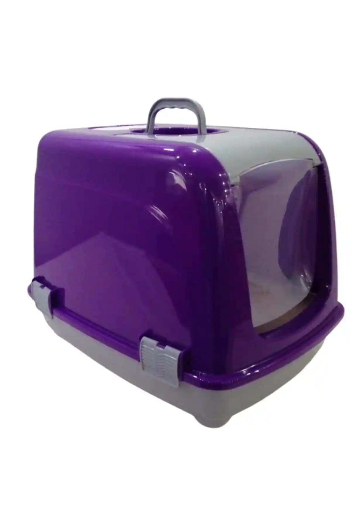 ASATEKNOLOJİ Kapalı Kedi Tuvaleti: Şık ve Kullanışlı Modern Tasarım