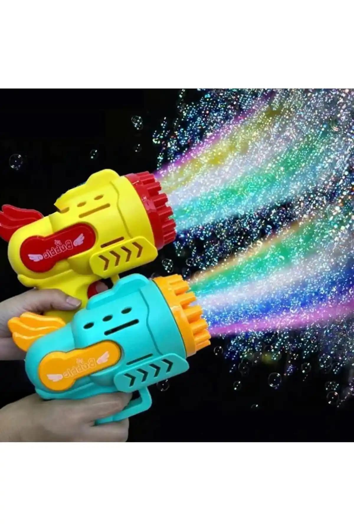 Baloncuk Tabancası Renkli ve Güvenli Çocuklar İçin Eğlenceli Oyuncak Ürünü Özellikleri