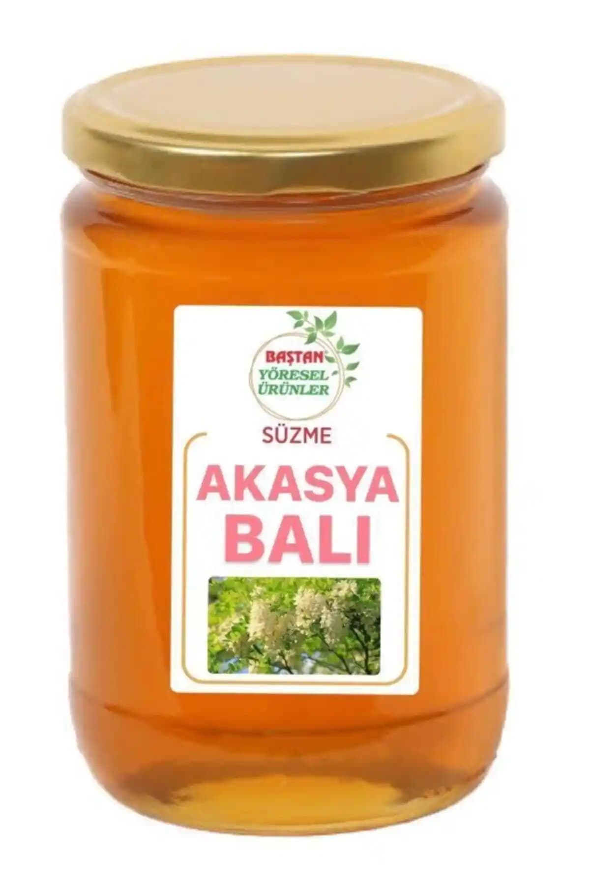 Baştan Yöresel 850 Gram Bozdağ Akasya Balı Doğal ve Saf Tatlar Sunar