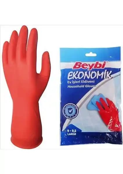 Beybi Large 9-9.5 Kırmızı Bulaşık Eldiveni Kullanıcı Yorumları ve Özellikleri