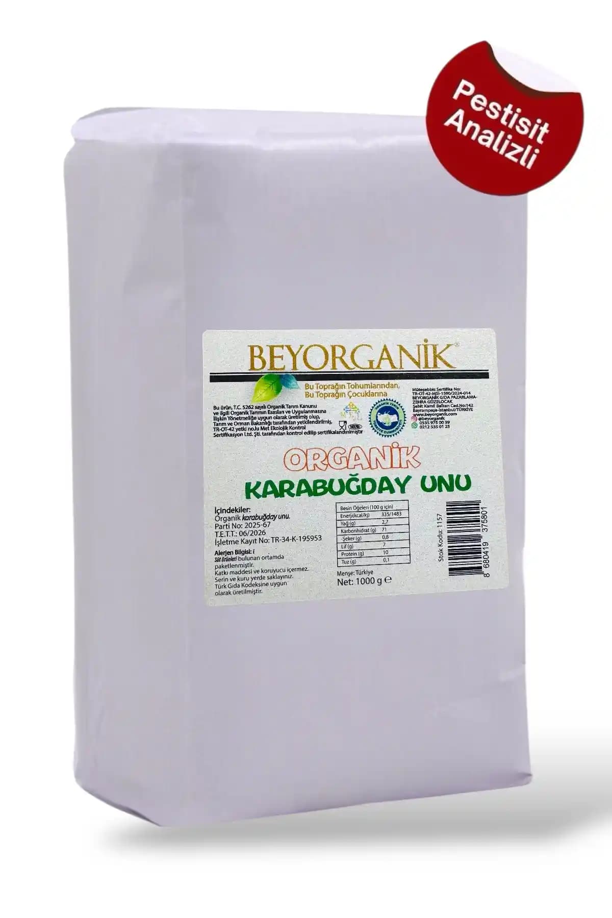 BeyOrganic Organik Karabuğday Unu: Sağlıklı ve Doğal Alternatif Ürün Özellikleri ve Kullanım İpuçları