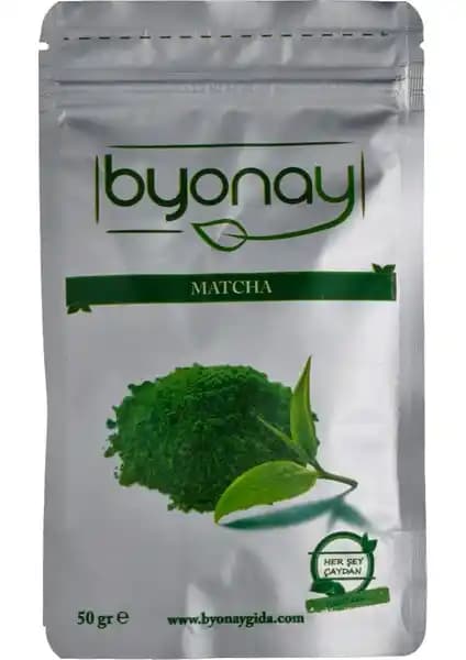 Byonay Matcha Yeşil Çay Tozu Rize'nin Doğal Güzelliklerinden Gelen Sağlık ve Lezzet