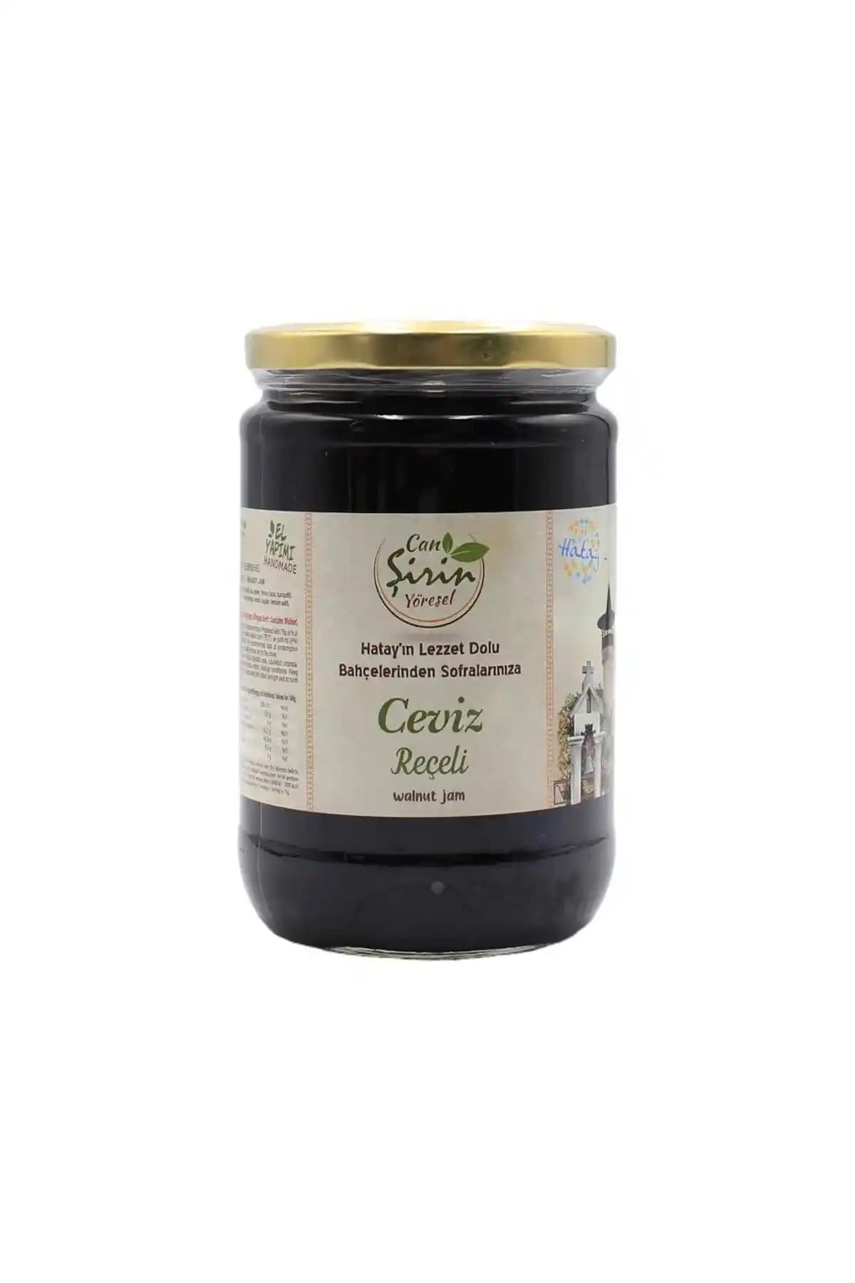 Can Şirin Yöresel Ceviz Reçeli 850g Geleneksel ve Doğal Lezzetler Sunar