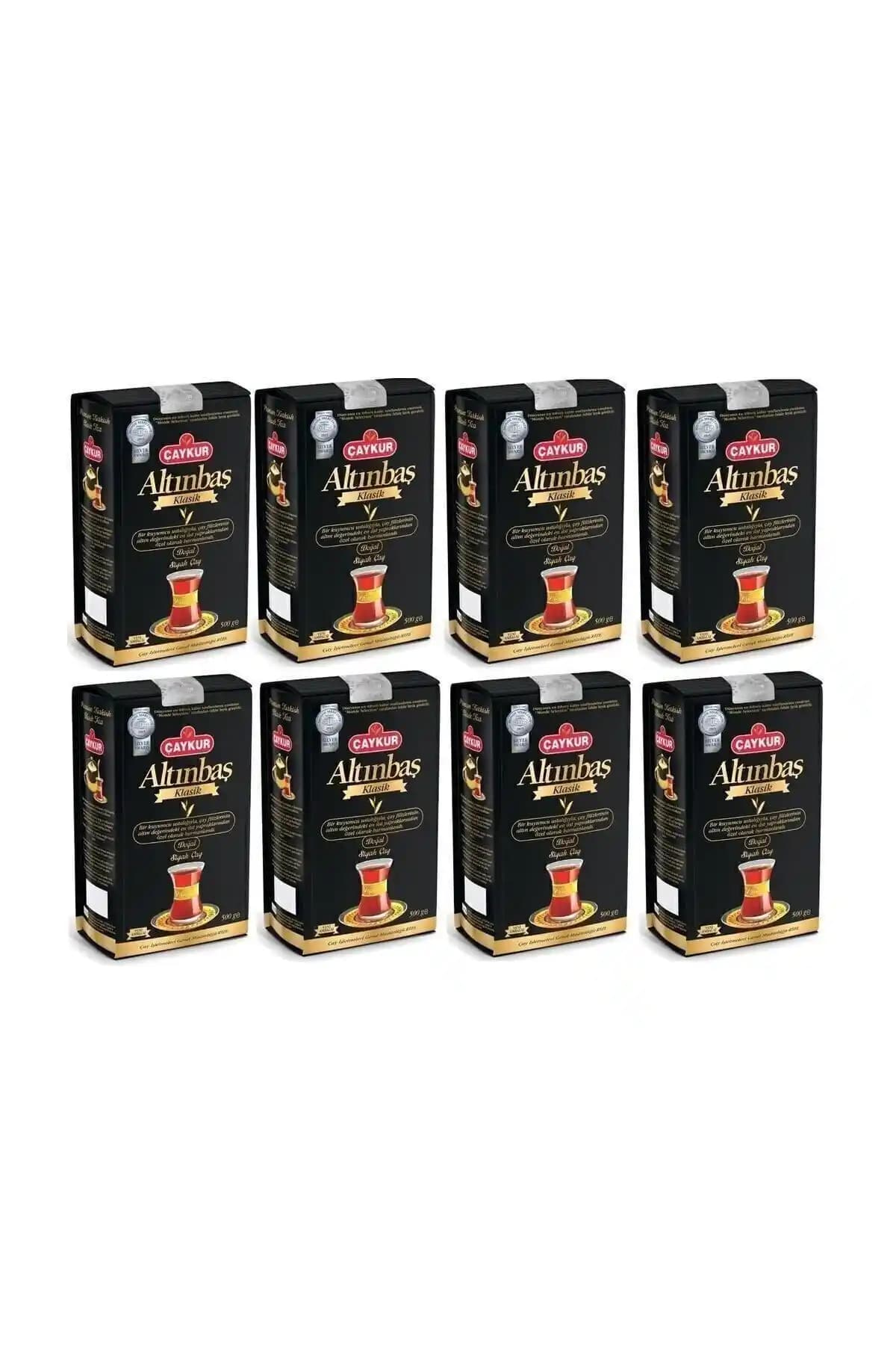 Çaykur Altınbaş 8 Adet 500g Paketle Ekonomik ve Güvenilir Türk Çayı Seçeneği