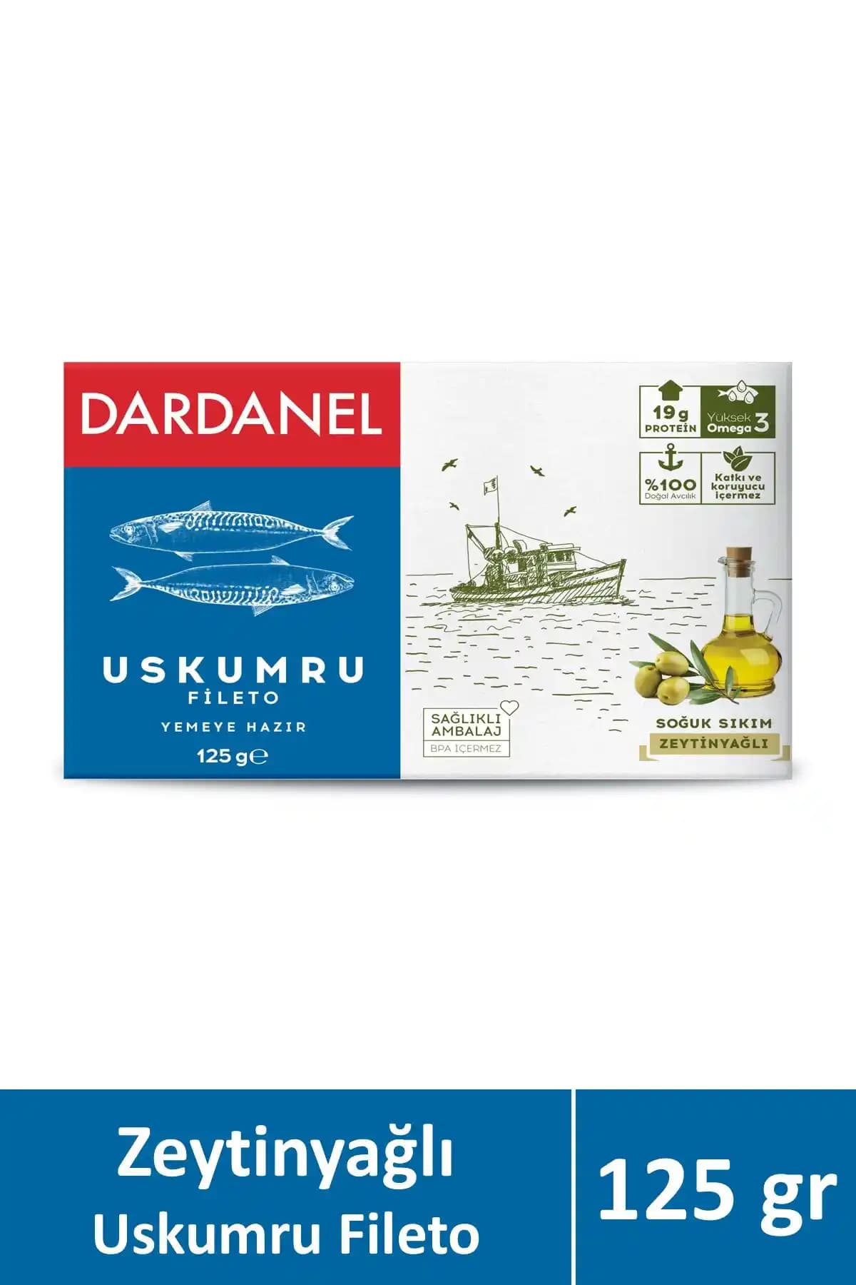 Dardanel Zeytinyağlı Uskumru: Sağlıklı ve Lezzetli Deniz Ürünleri Seçeneği