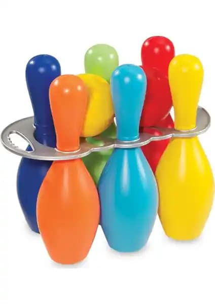 Dede Küçük Boy Bowling Seti Çocuklar İçin Güvenli ve Eğlenceli Oyun Seçeneği