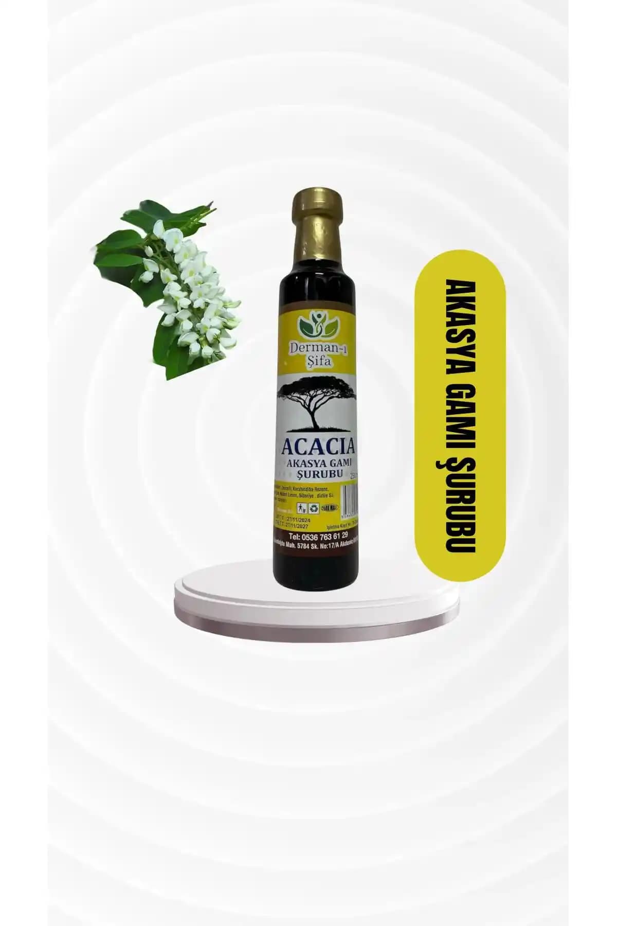 Derman-ı Şifa Acacıa Akasya Gamı Detox Şurubu: Doğal İçeriklerle Vücut Arındırma ve Sağlık Desteği