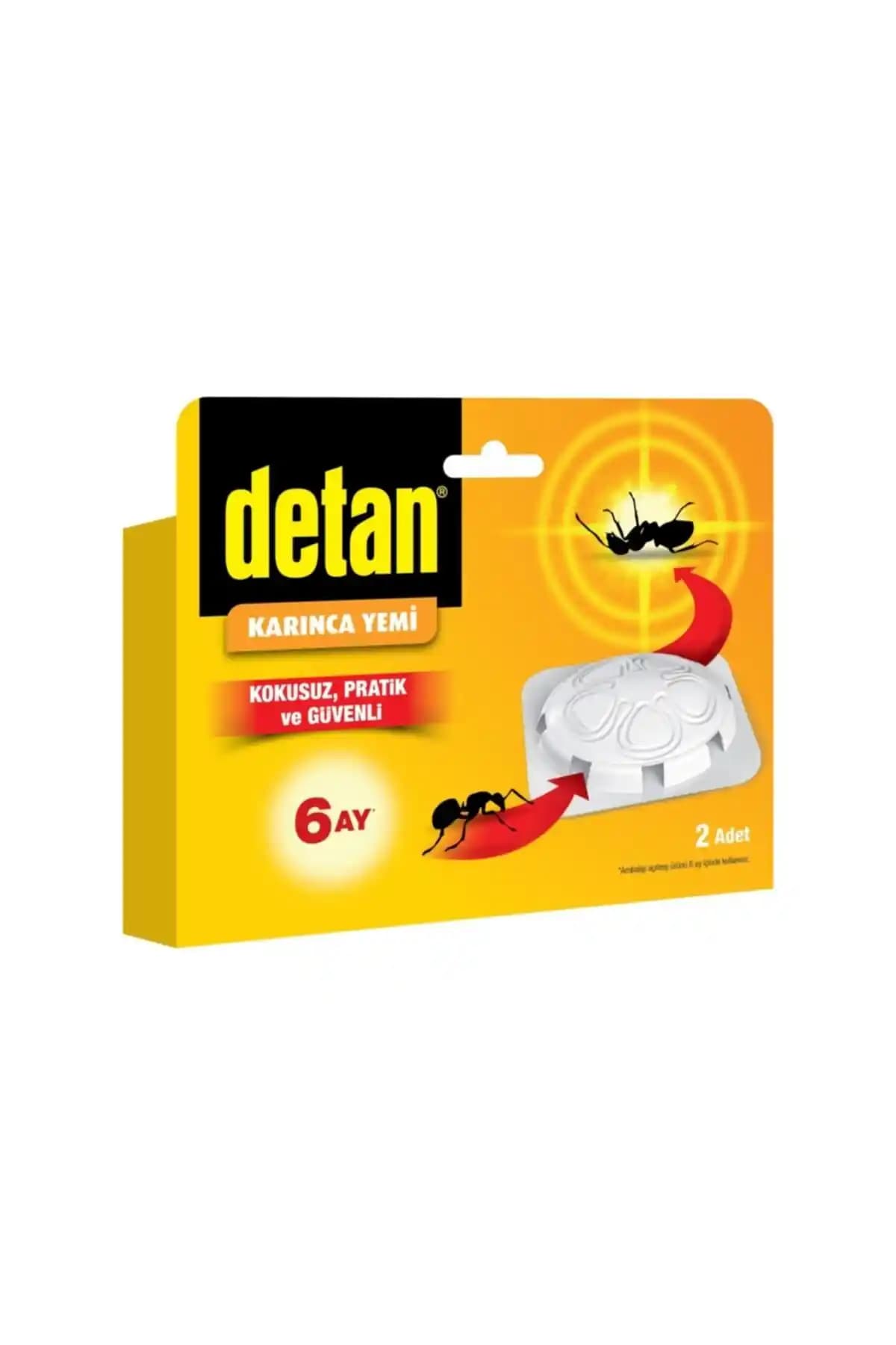 Detan Karınca Yemi 2 Adet: Etkili ve Güvenilir Çözüm Türkiye Menşeli Tablet Formu