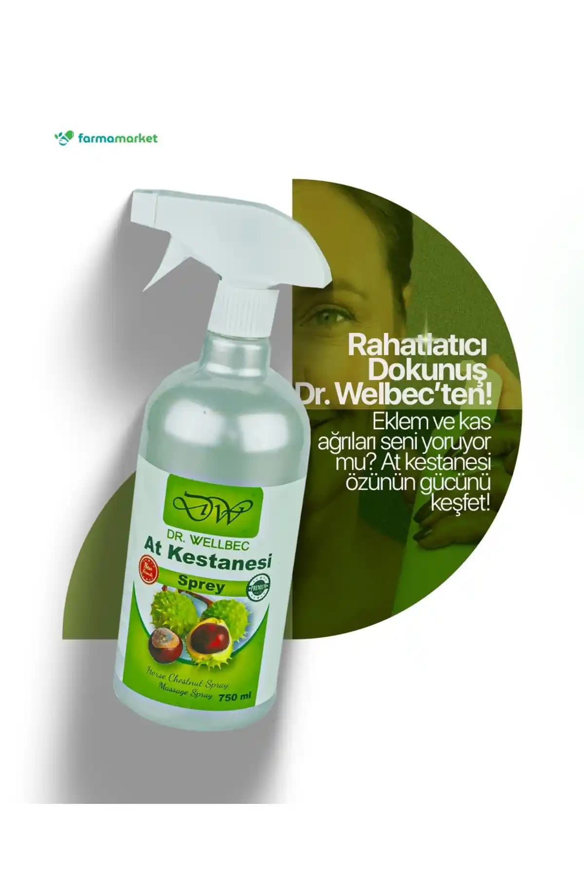 Dr Wellbec At Kestanesi Masaj Spreyi: Doğal Rahatlatıcı ve Ağrı Kesici Çözüm