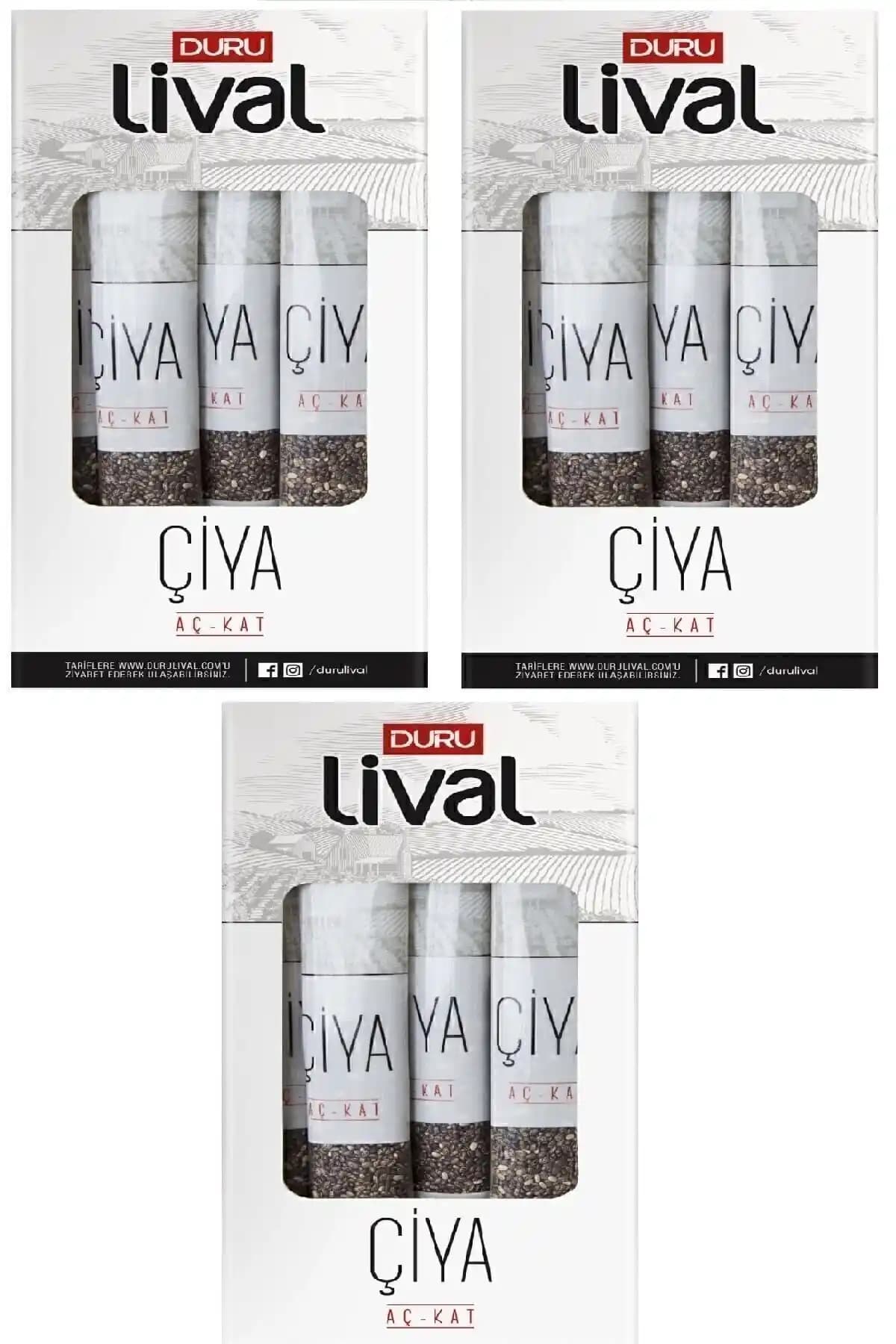 Duru Lival Chia Aç-Kat Kutu Sağlıklı ve Pratik Beslenme İçin Uygun Seçenek