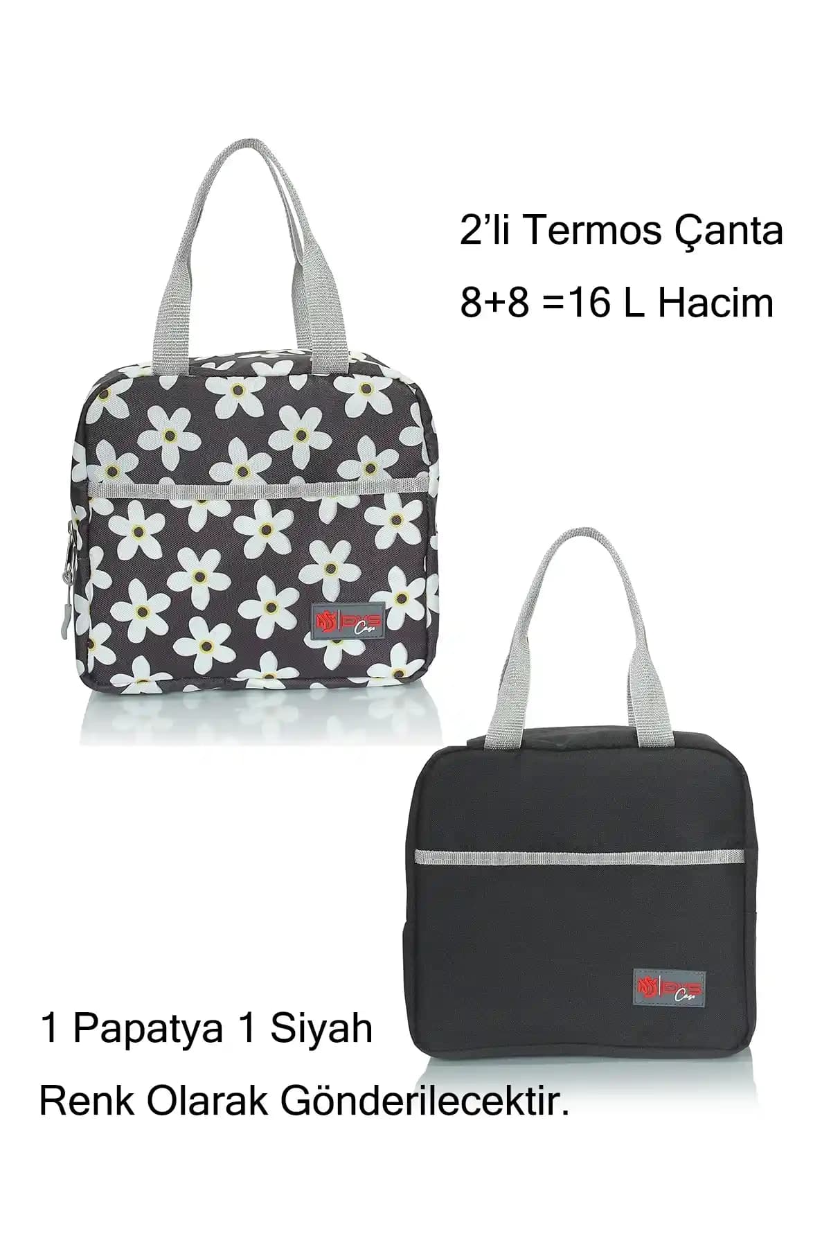 DysCase 2'li Yemek Taşıma Çantası: Şık, Dayanıklı ve Termal Yalıtımlı Tasarım