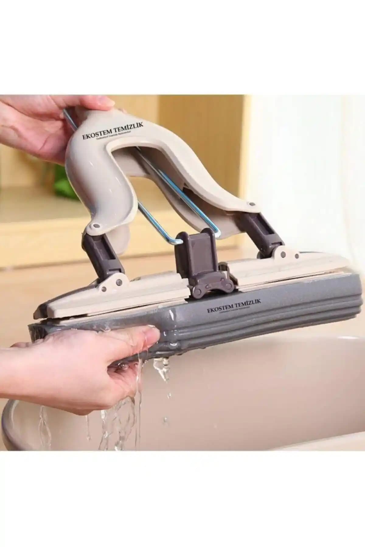 Ekostem Sıkmalı Süngerli Kelebek Temizlik Mop'u: Çok Yönlü ve Ergonomik Temizlik Çözümü