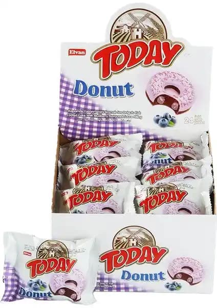 Elvan Today Yabanmersinli Donut Kek: Pratik ve Lezzetli Atıştırmalık Seçeneği