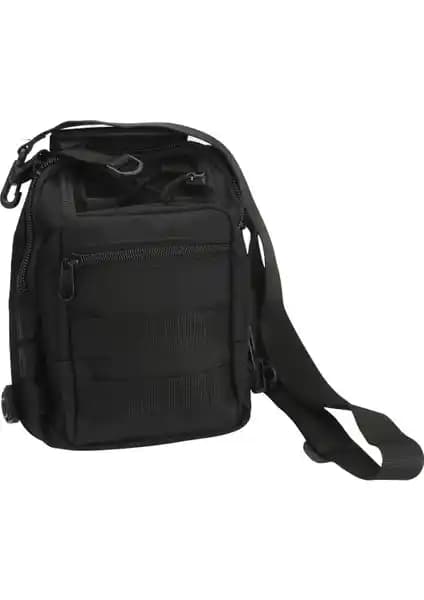 Gearbrostactic Siyah Çok Amaçlı Taktik Çanta Güvenli ve Fonksiyonel Tasarım