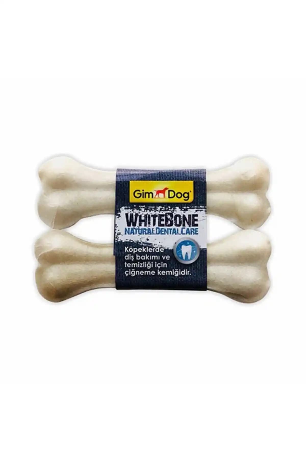 GimDog Mordimi Beyaz Press Kemik Köpek Ödülü: Doğal ve Sağlıklı Çiğneme Deneyimi