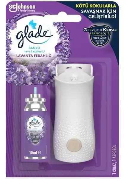 Glade Lavanta Ferahlığı Banyo ve Oda Kokusu Yedeği: Doğal Lavanta Kokusu ile Uzun Süreli Ferahlık Sağlar
