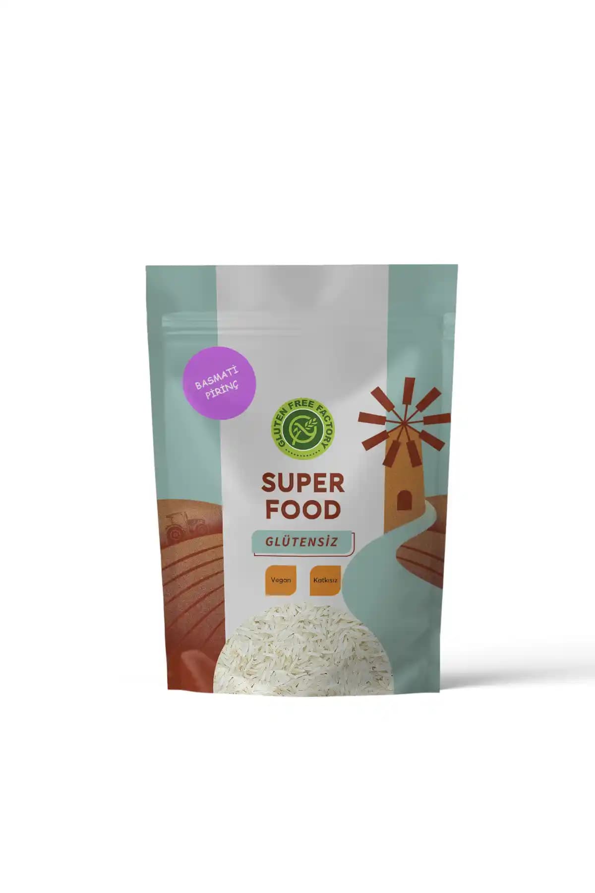 Glutensiz Fabrika Basmati Pirinç 500 G Doğal ve Sağlıklı Alternatif
