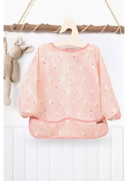 Hamur Uzun Kollu Sıvı Geçirmez Çocuk Önlüğü 2-4 Yaş için Fonksiyonel ve Estetik Tasarım