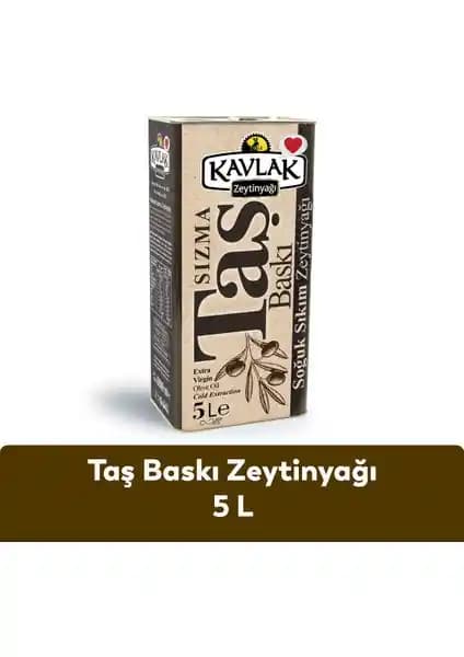 Kavlak Zeytin Kavlak Taş Baskı Soğuk Sıkım Zeytinyağı: Doğal ve Geleneksel Lezzet Deneyimi