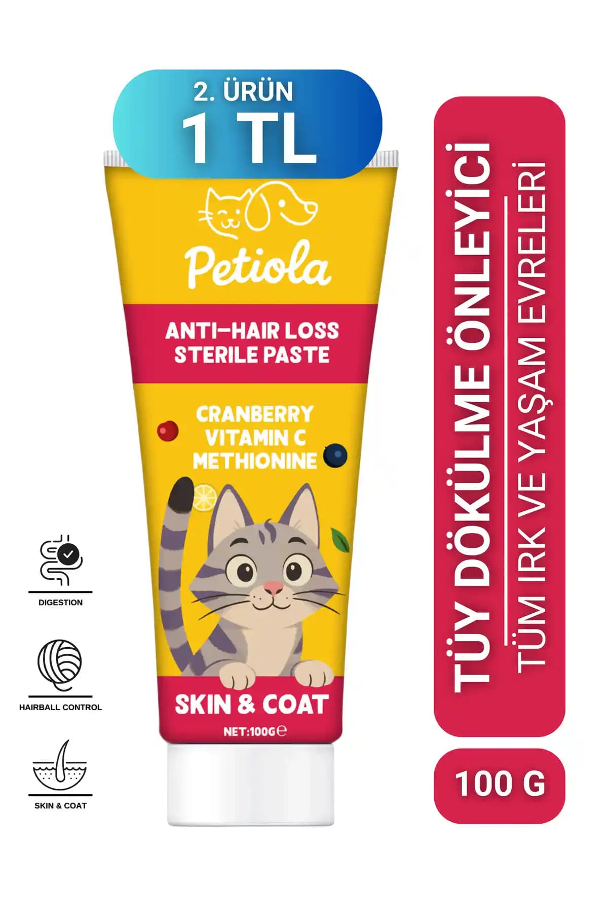 Kedinizin Tüy Sağlığını Destekleyen Multivitamin Macun Ürün İncelemesi