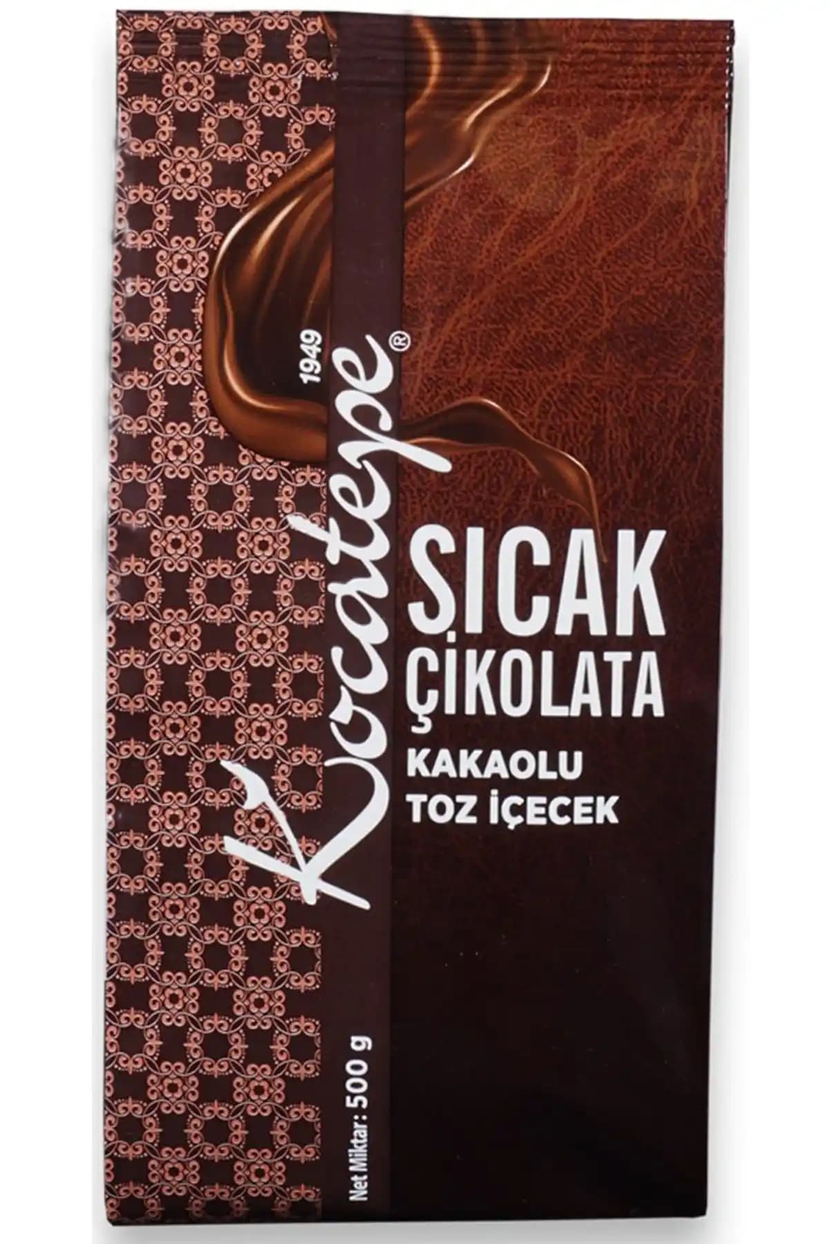 Kocatepe Sıcak Çikolata 500 Gr Folyo Ambalajıyla Zengin Aroması ve Kalitesi