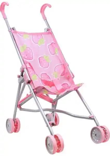 Melobo Çilek Desenli Katlanabilir Plastik Oyuncak Puset İncelemesi ve Kullanım Özellikleri