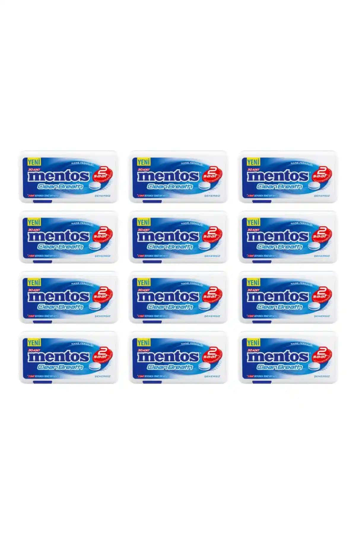 Mentos Clean Breath Nane Aromalı Tablet Şekerleme ile Uzun Süreli Tazelik ve Ferahlık Sağlayın