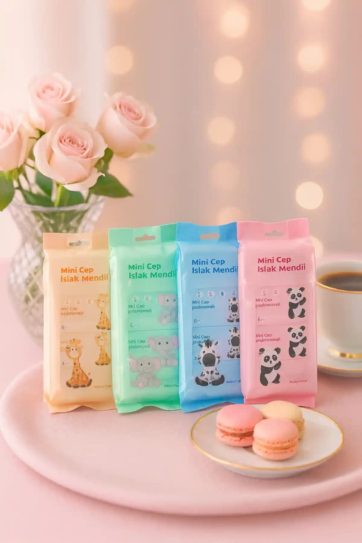 Mini Islak Cep Mendilleri Günlük Hijyen İçin Pratik ve Güvenli Çözüm