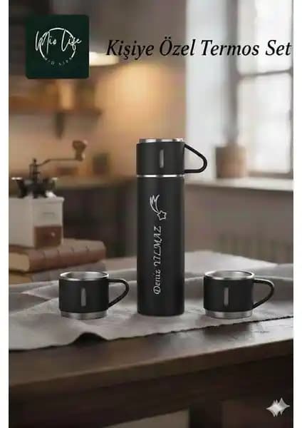 Mio Lifee Kişiye Özel İsimli Hediyelik Termos: Dayanıklı ve Şık Tasarım ile Pratik Kullanım