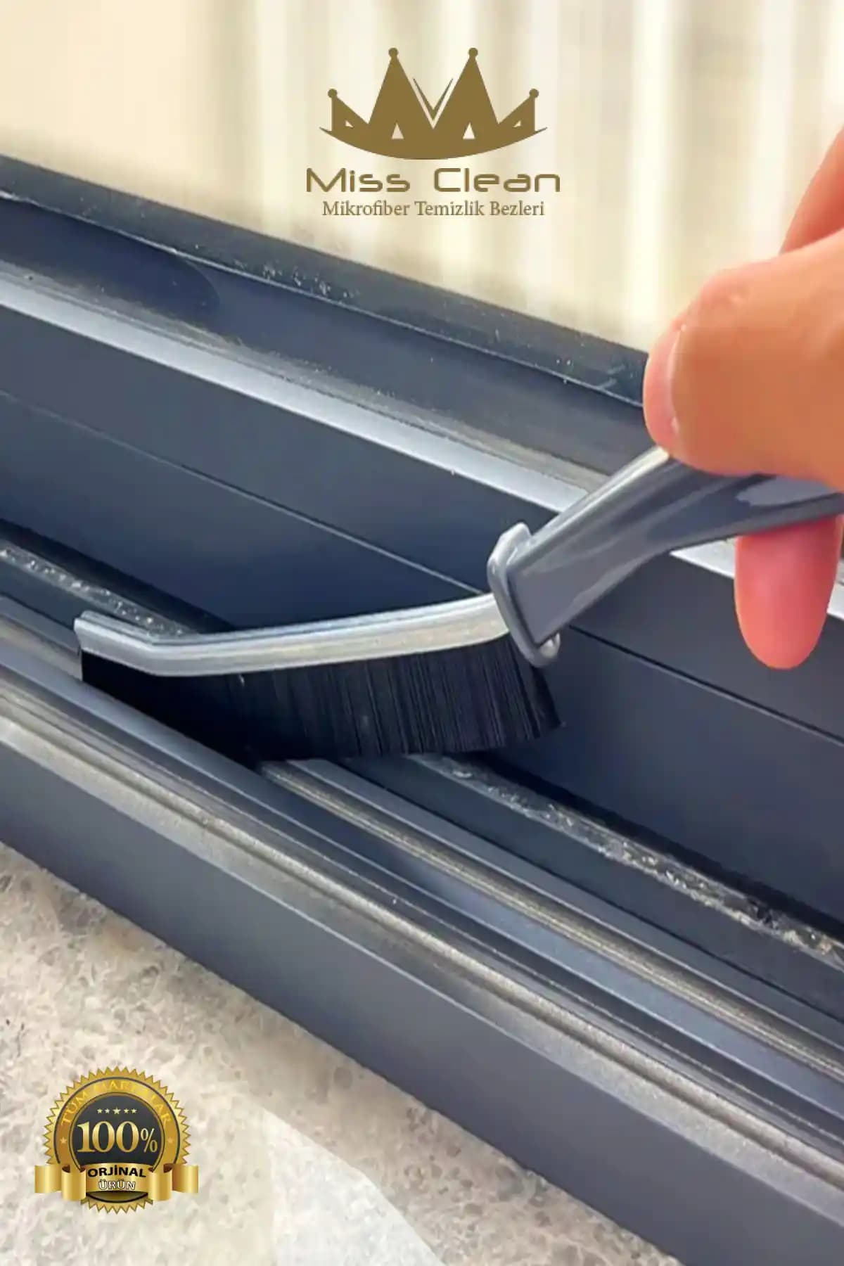 MissClean Çok Amaçlı İnce Temizlik Fırçası: Dar ve Ulaşılması Zor Alanlar İçin Etkili Çözüm