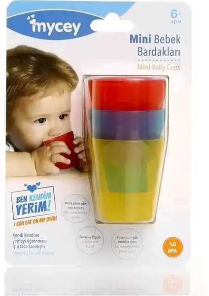 MYCey Mini Bebek Beslenme Bardakları: Ergonomik ve Güvenli Çocuklar İçin Pratik Çözüm